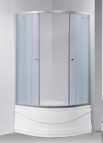 JL306-shower enclosure high tray two fix two sliding door