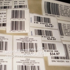 Professional Design Easy Peel Off Self-adhesive Barcode Label with Thermal Printed Barcode Stickers Roll