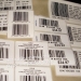 Custom Design Barcode Label Paper Roll Anti-theft Barcode Label Sticker Security Seal Sticker in Roll