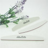 white halfmon shape ODM nail file factory