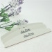 white halfmon shape ODM nail file factory