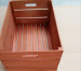 Solid wood uncovered Storage Box/Case for sundries