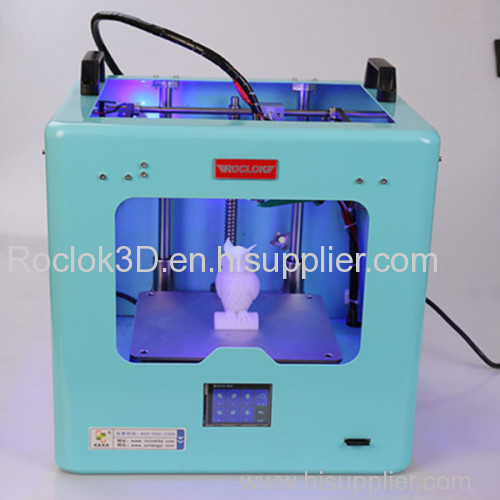 Hot sale! High quality family/school use desktop 3D printer with building size 190*160*190mm