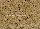 Granite Pattern Multi Brown Spot Engineered Quartz Stone For Kitchen Countertops