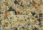 Natural Multi Granite Color Brown Rock Engineered Stone Quartz Surface Scratch Resistance