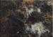 Black Mixed Vein Engineered Quartz Countertop Stone / Bathroom Countertops