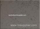 Fire Resistant Grey Marble Artificial Quartz Stone Countertops / Worktops Natural Stone Surfaces