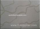 Water Proof Customized Calacatta White Quartz StoneSurface For Worktop Tiles