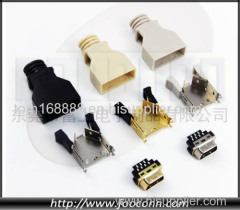 SCSI Connector 14Pin Solder Male|SCSI Cable