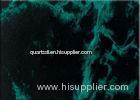 Polished Surface Green Marble Artificial Quartz Stone For Kitchen Top / Bar Tops / Worktops