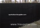 Scratch Resistant Engineered Quartz Stone Solid Surface High Density Pure Black Quartz