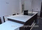 Snow White Custom Made Artificial Quartz Stone Table Top / Countertop Vanity Tops with Sink