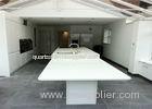 Hotel Proejcts Moon White Quartz Stone For Table Top / Worktops / Vanitiy Tops