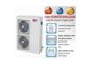 Air source DC Inverter Heat Pump Free standing For Room Heating System EN14511 Standard