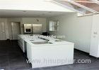 Customized Marble Kitchen Worktops Absolute White for Commercial Decoration Projects