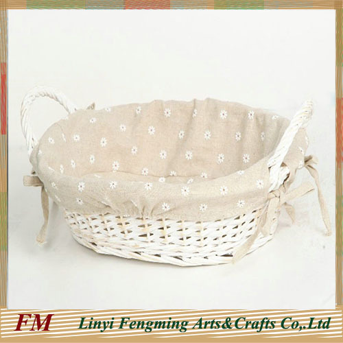 Holiday Gift Wicker Picnic Wine Basket