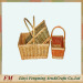 Small and convenient outing essential wicker fruit flowers basket