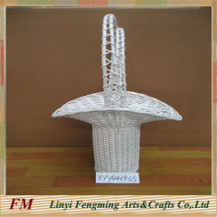 white wicker gift baskets