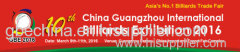 10th China Guangzhou International Billiards Exhibition
