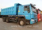 Blue Color 6*4 Driving Tipper Dump Truck with T Type Lifting Pump