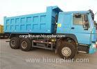 Blue Color 10 Wheelers Tipper Dump Truck with Ventral Lifting Hydraulic Pump