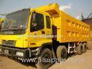 290HP Yellow Left Hand Driving Tipper Dump Truck Foton Auman