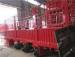 3 axles livestock transporting fencing cargo semi trailer for bulk