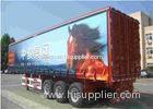 CIMC Dry Van Cargo Box SemiTrailer Double Side Canvas Door Curtain Truck Trailer