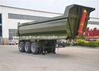 Hydraulic typer Diesel dump tipper cargo Dump semi trailer tri - axle