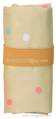 pokla dots foldable shoppping bag