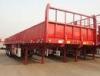 New High Quality Cargo Side Wall Semi Trailer Flat Bed Semi Trailer with Side Wall Side Panel Cargo