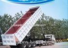 Diesel Rear end dump truck 2 / 3 Axles Leaf spring suspension