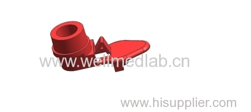 Air filter vented spike cap plastic injection molds