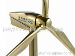 Zinc Alloy & ABS Plastic Blades Golden Metal Windmill for Solar Gifts