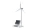 Zinc alloy & ABS plastic blades Multifunction Solar Windmill with MP5 Player