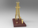 Diecast Oil Rig Model with Pen Holder