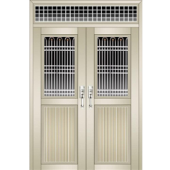 Champagne Electrophoretic Aluminium Opening Door