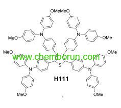 Triphenyl based on HTMS --H101, H111, H112