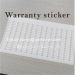 Custom any design printing destructible warranty sticker.Tamper evident warranty stickers for mobile electronic and etc.