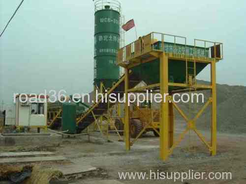 WCB600 Stablized Soil Mixing Plant