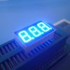 3 Digit 0.36-inch common cathode ultra bright blue 7 segment led display for instrument panel