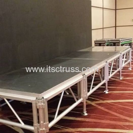 4ft x 4ft portable stages to Kenya