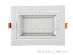 saa approved led shop lighter/rectangular 60w led shop light& regulable led rectangular shoplighter