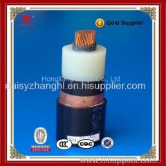 Single core 19/33kV Copper conductor XLPE insulation PVC sheath without armour Medium voltage cable
