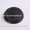 80 mm Diameter Plastic Black Spout Paper Cup Lids Matching Well and Eco-friendly