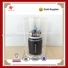 Three cores 6.35/11kV Aluminium conductor XLPE insulation PE sheath without armour Medium voltage cable