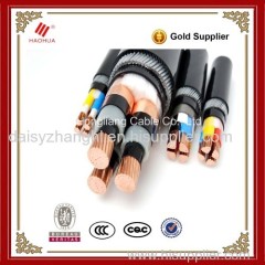 Three cores 6.35/11kV Copper conductor XLPE insulation armoured PVC sheath Medium voltage cable