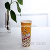 24oz 760ml Large Capacity PE Coated Paper Popcorn Bucket for Cinema / Theatre