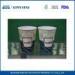Flexo / Offset Printing PE Coated Single Wall Paper Cups for Coffee or Tea White Red Pink Multi Colo