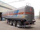 3 axles 45cbm liquid transport Tank Semi Trailer / diesel tank trailer
